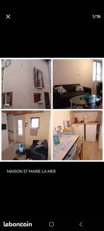 Maison à louer, 45m², Sainte-Marie-la-Mer