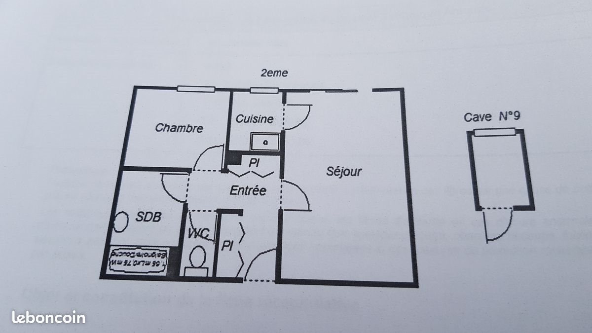 Appartement à louer, 45m², Quimper