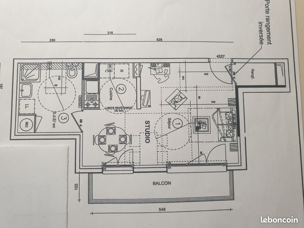 Appartement à vendre, 33m², Villeneuve-le-Roi