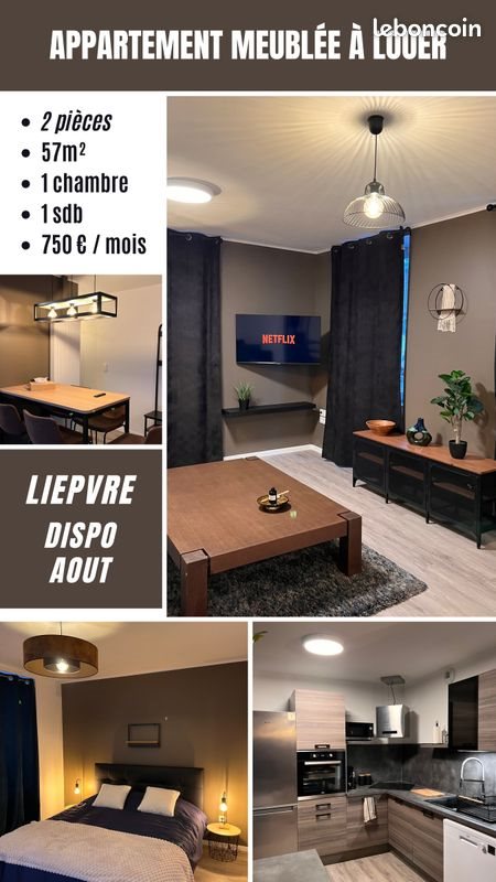 Appartement à louer, 57m², Lièpvre