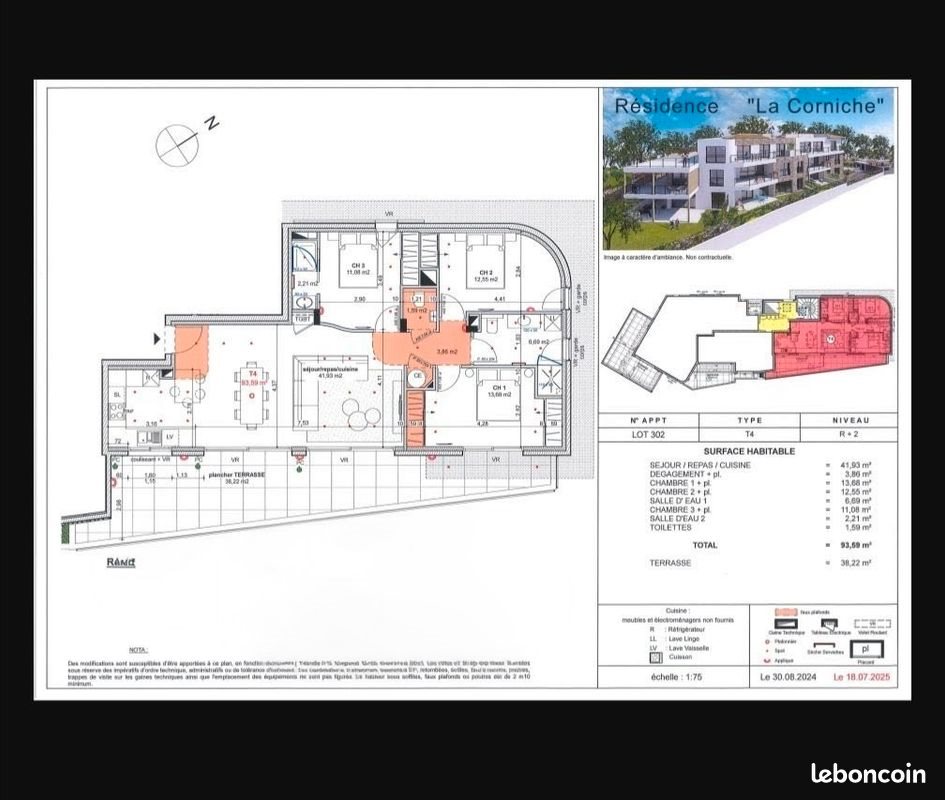 Appartement à vendre, 94m², Carqueiranne