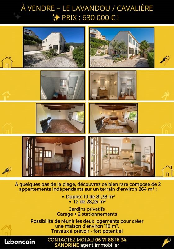 Maison à vendre, 110m², Le Lavandou