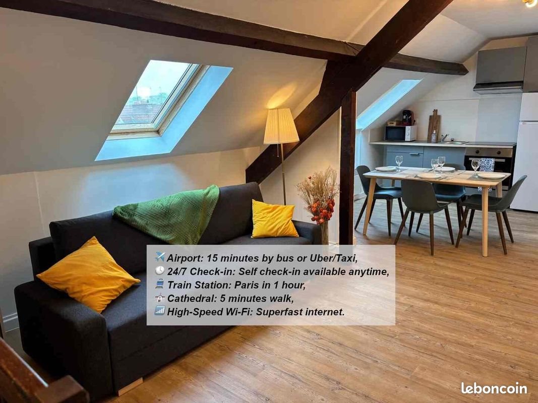 Appartement à louer, 48m², Beauvais