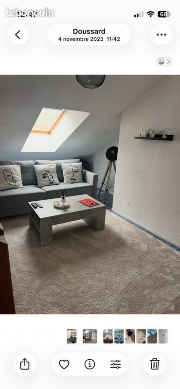 Appartement à louer, 53m², Doussard