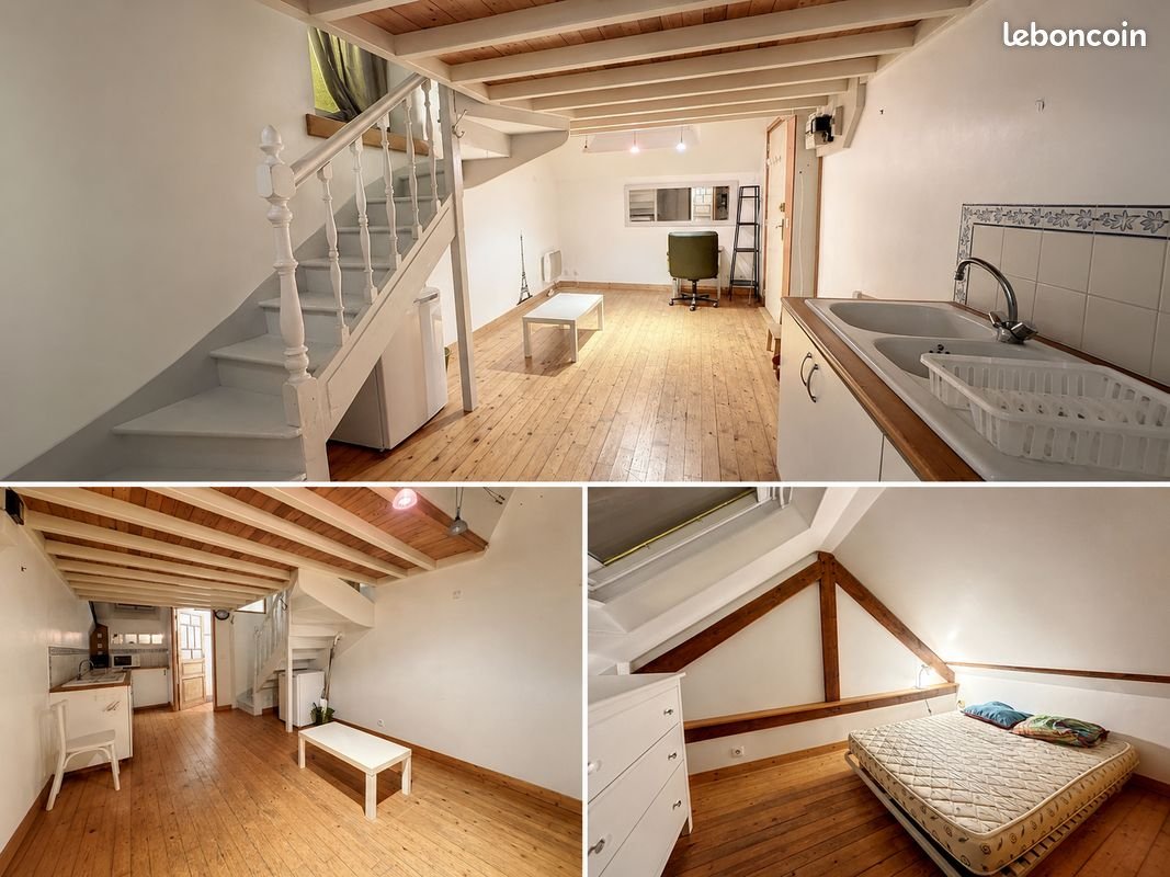 Appartement à louer, 21m², Pont-l'Abbé