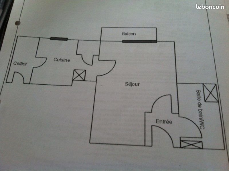 Appartement à louer, 28m², Pau