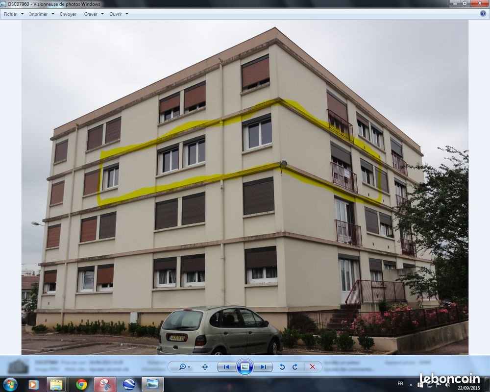 Appartement à louer, 86m², Auxerre