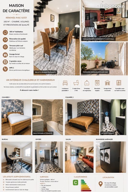 Maison à vendre, 160m², Lessy