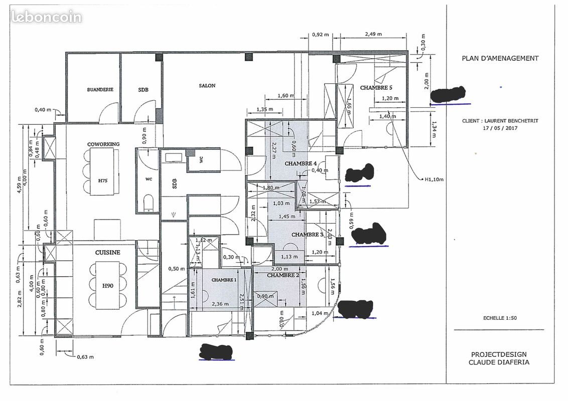 Appartement à louer, 113m², Grenoble