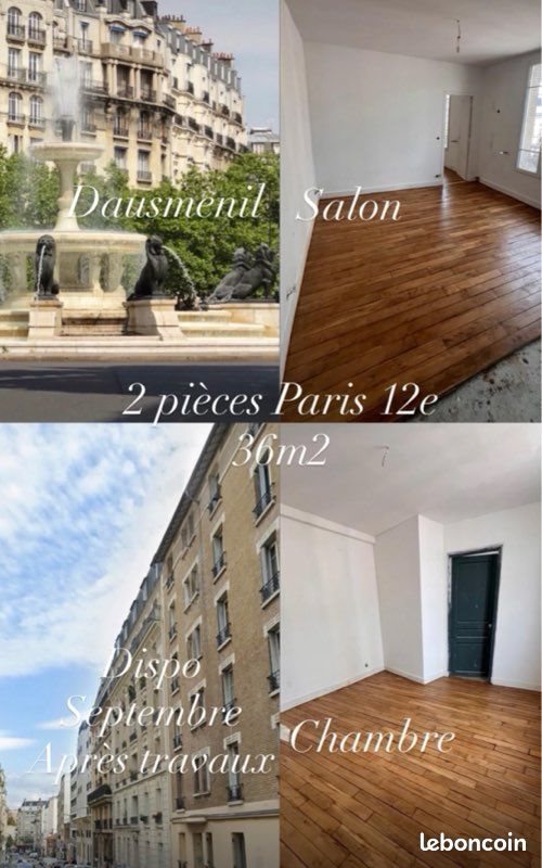 Appartement à vendre, 36m², Paris 12ème