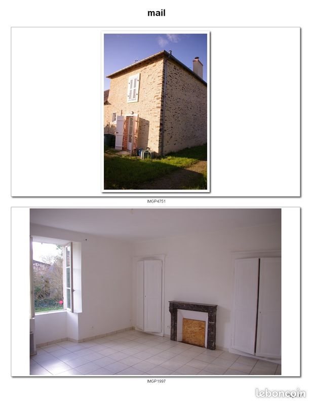 Maison à louer, 60m², Bazougers