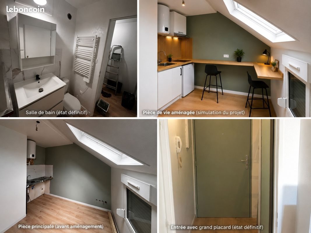 Appartement à louer, 16m², Dijon