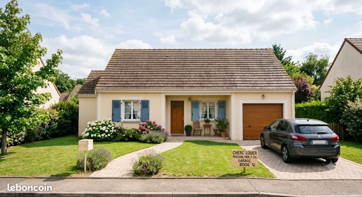 Maison à louer, 55m², Beaulieu-lès-Loches