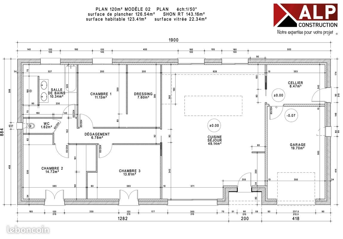Maison à vendre, 120m², Montapas