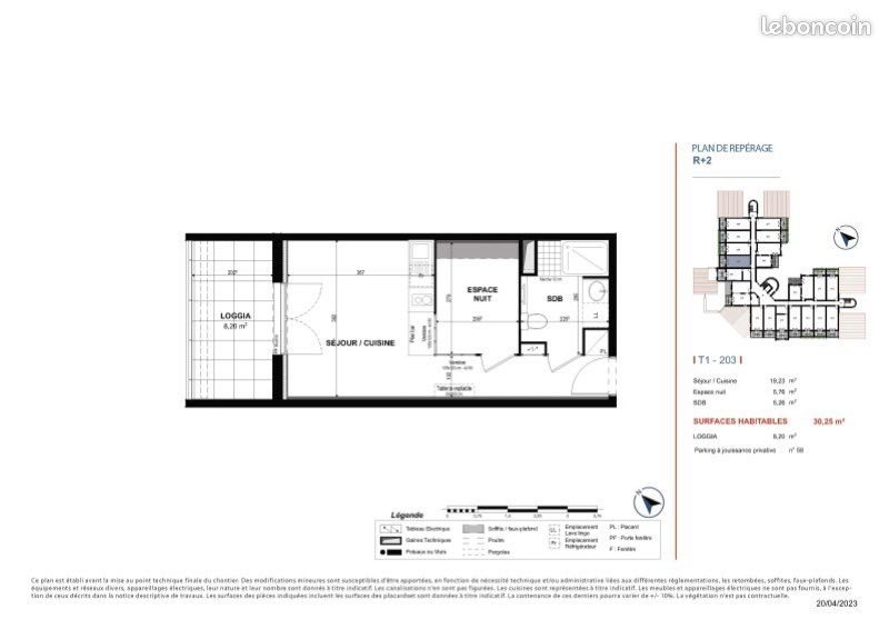 Appartement à louer, 30m², Castelnaudary