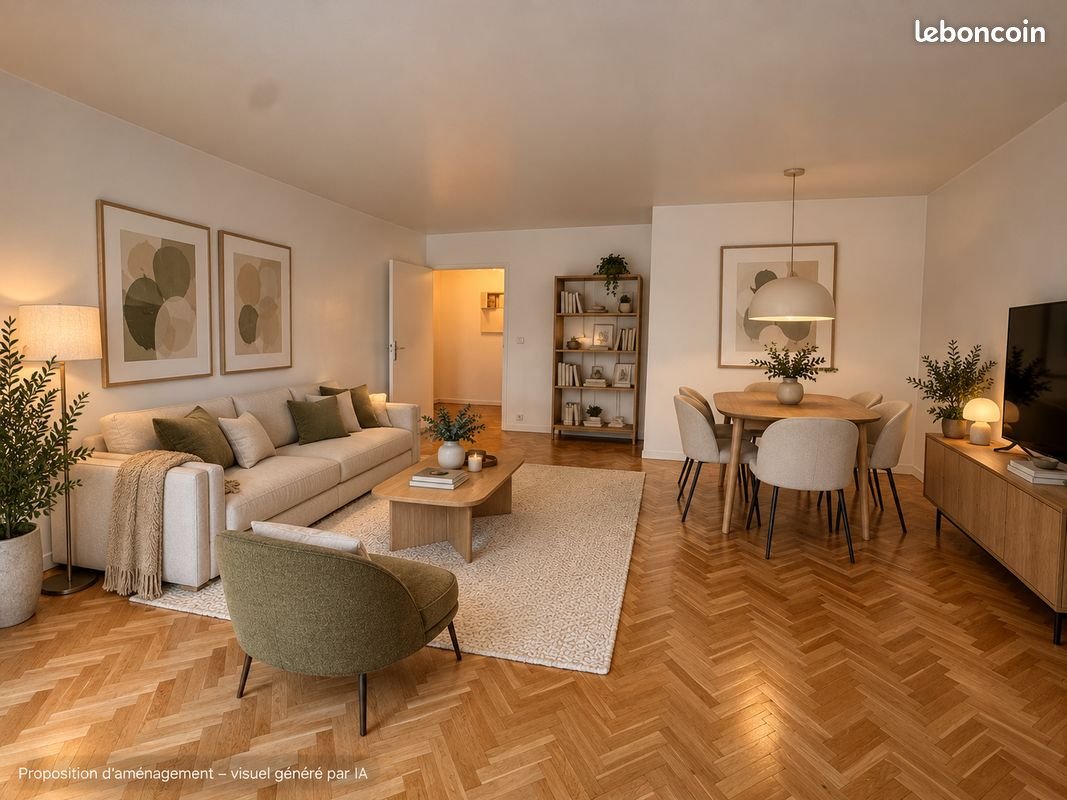 Appartement à vendre, 58m², Paris 20ème