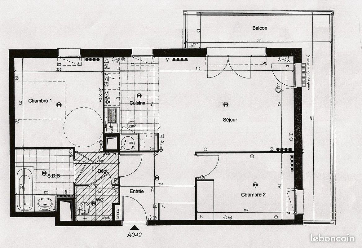 Appartement à louer, 62m², Saint-Gratien