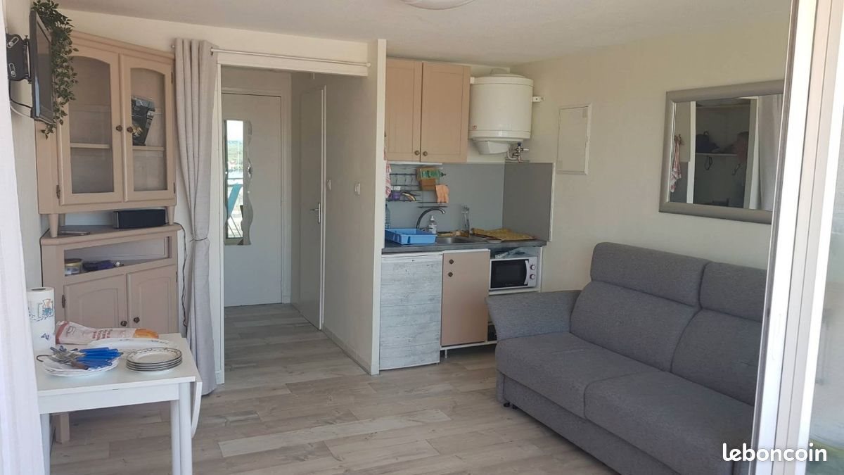 Appartement à louer, 18m², Valras-Plage