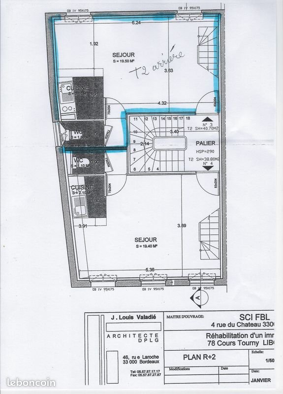 Appartement à louer, 29m², Libourne