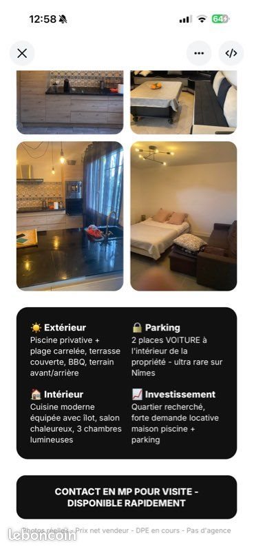 Appartement à vendre, 100m², Nîmes