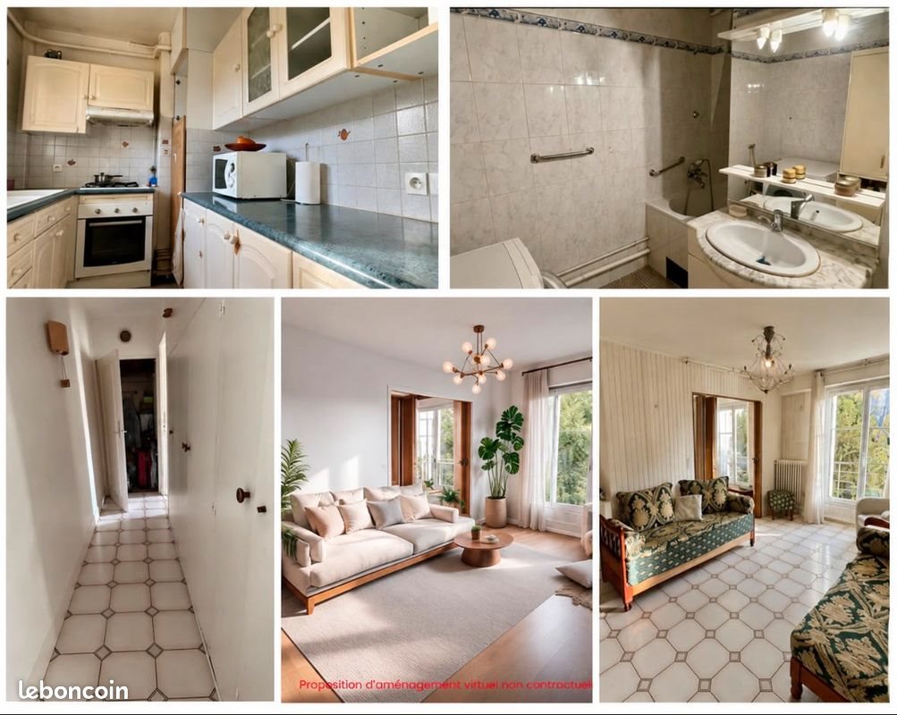Appartement à vendre, 70m², Montreuil