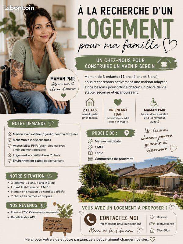 Maison à louer, 80m², Somain