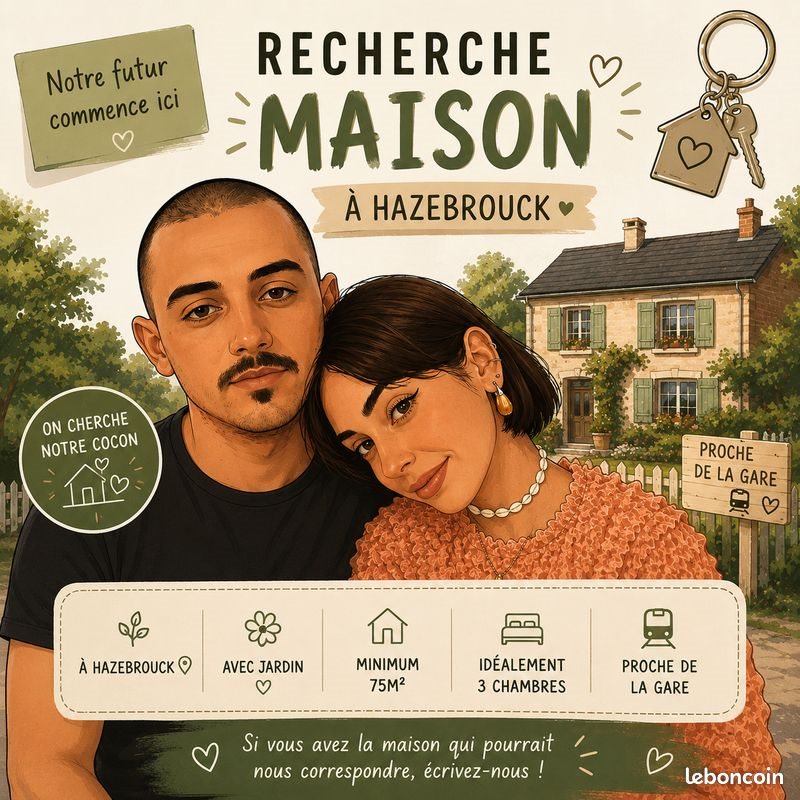 Maison à louer, 75m², Hazebrouck