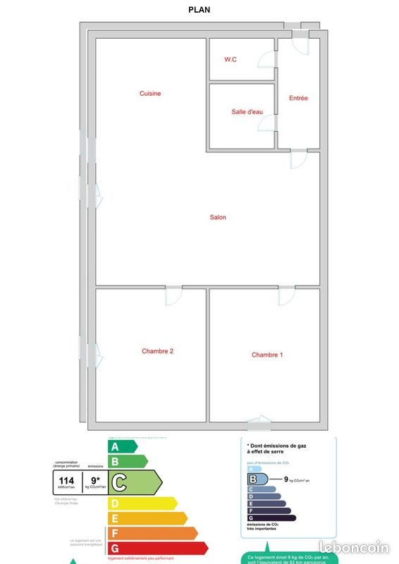 Appartement à vendre, 45m², Saint-Martin-d'Hères