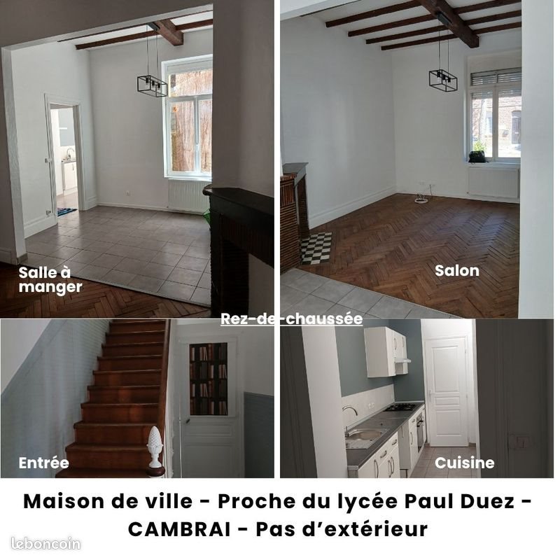 Maison à louer, 102m², Cambrai