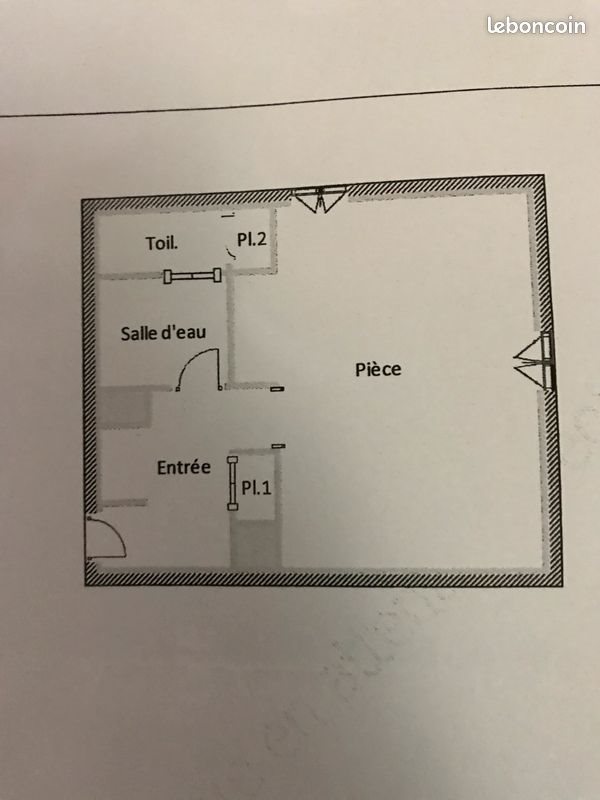 Appartement à louer, 31m², Tours