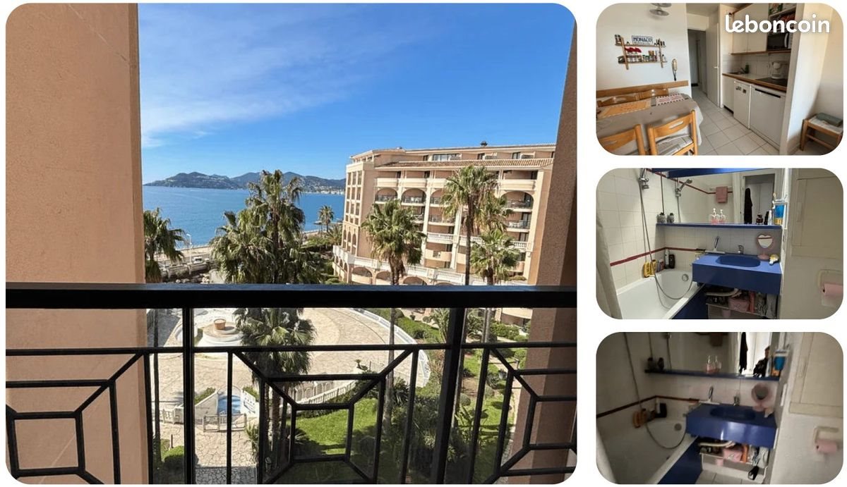 Appartement à vendre, 26m², Cannes-la-Bocca