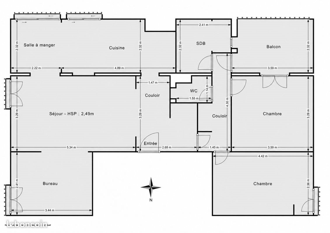 Appartement à vendre, 85m², Istres