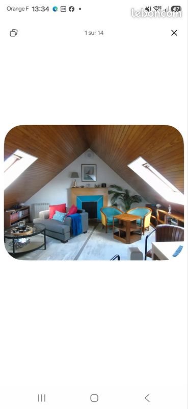 Appartement à louer, 50m², Douarnenez
