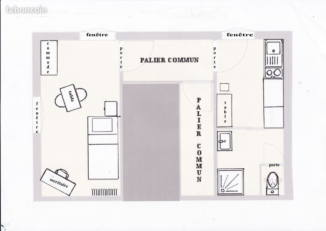 Appartement à louer, 25m², Annonay