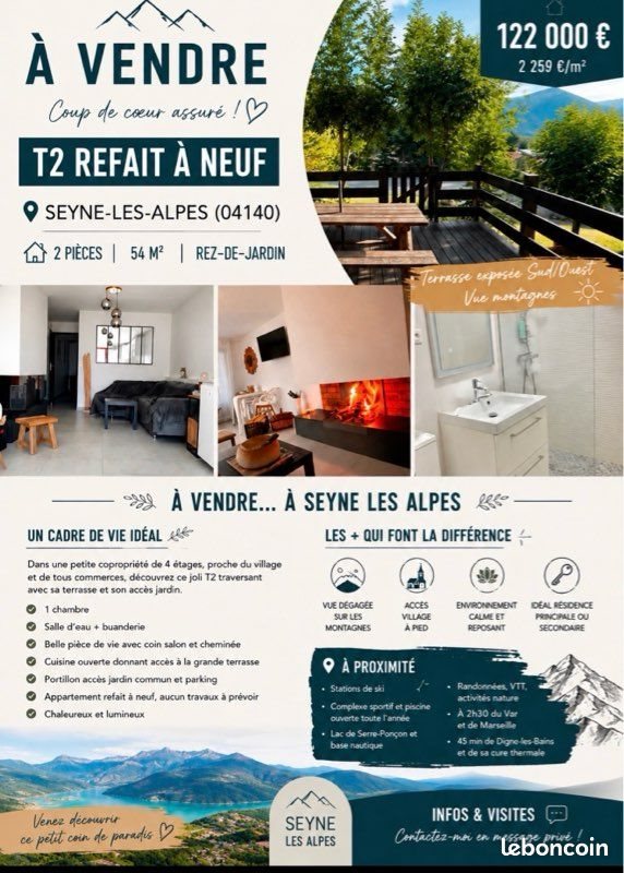 Appartement à vendre, 54m², Saint-Cyr-sur-Mer