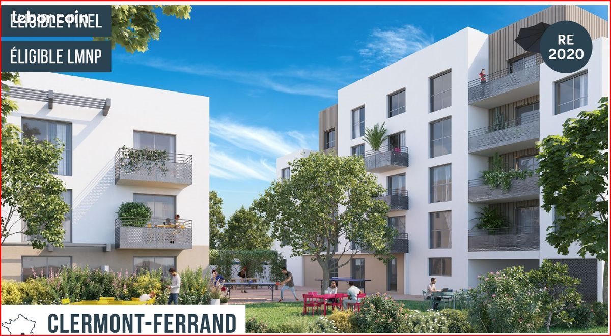 Appartement à vendre, 23m², Clermont-Ferrand