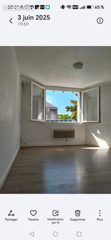 Appartement à louer, 26m², Tours