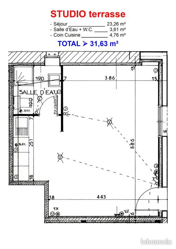 Appartement à louer, 31m², Pacé
