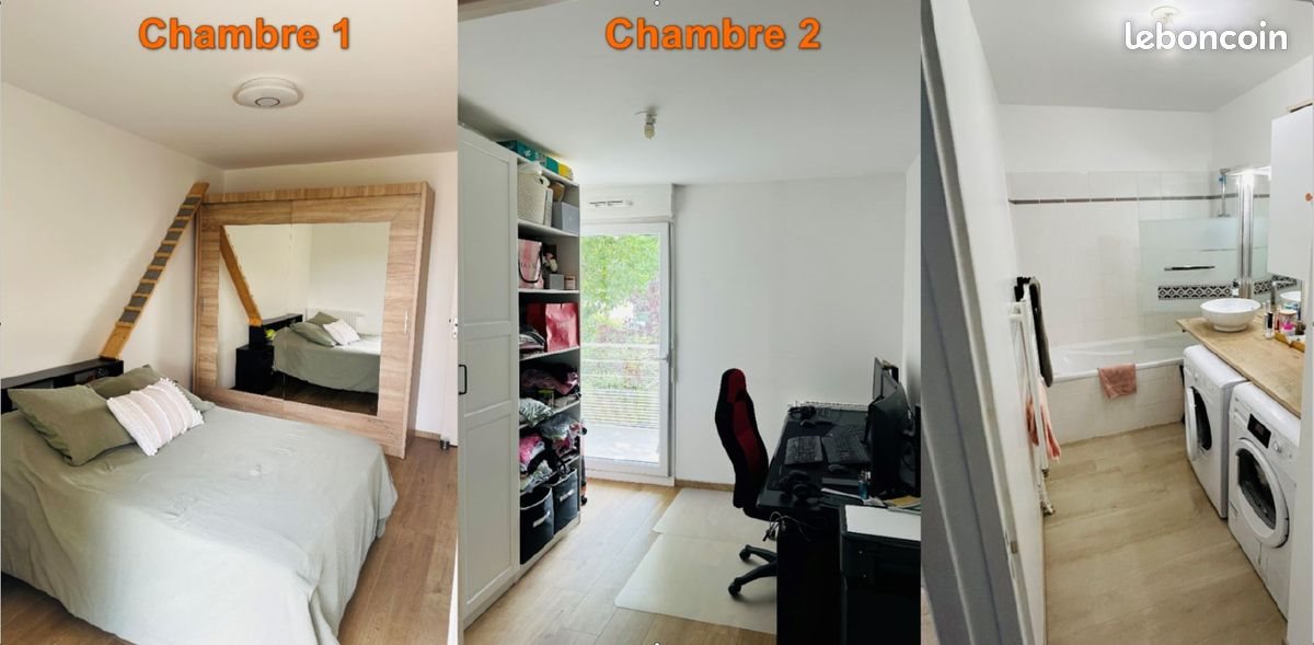 Appartement à louer, 60m², Joué-lès-Tours