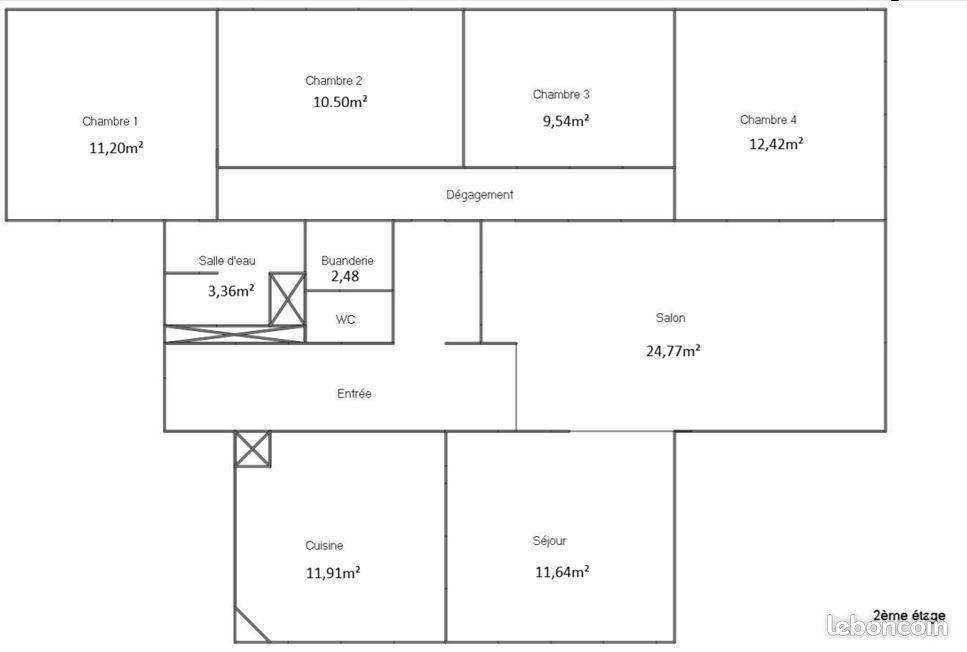 Appartement à vendre, 114m², Rennes