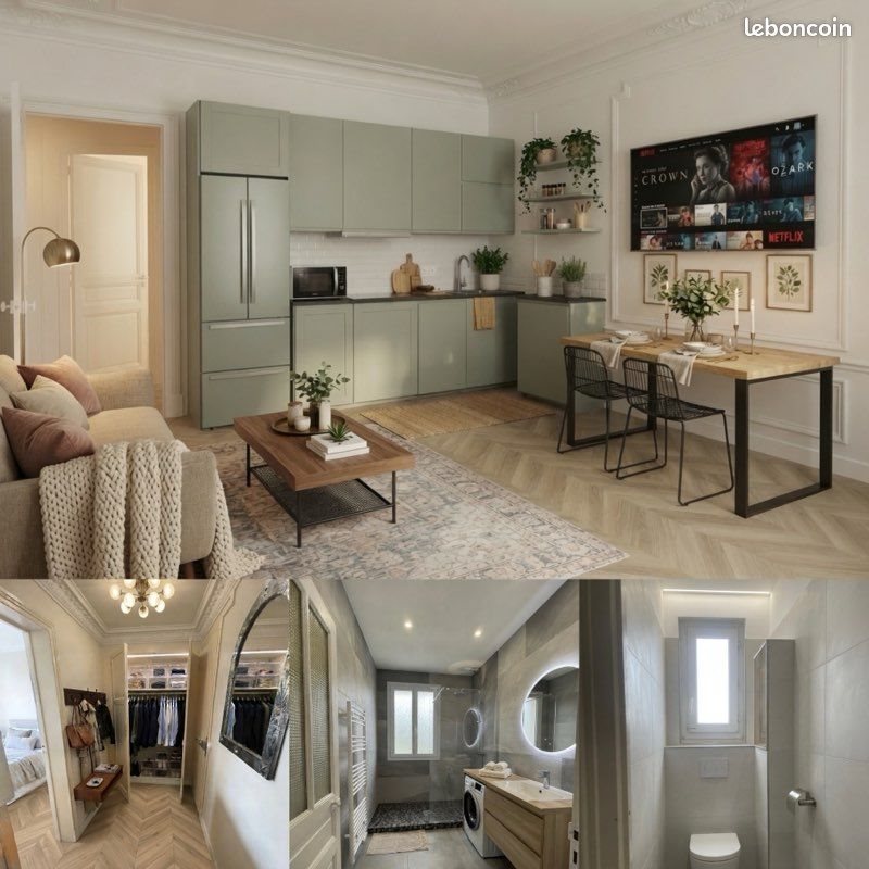 Appartement à vendre, 37m², Paris 19ème