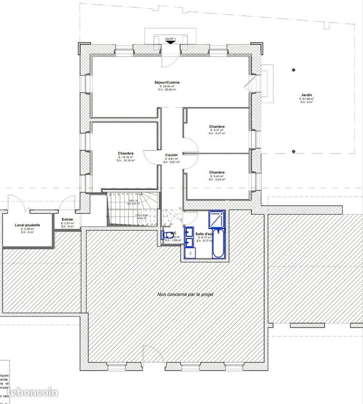 Appartement à vendre, 77m², Vercel-Villedieu-le-Camp