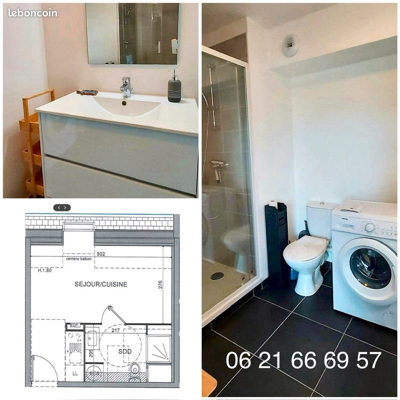 Appartement à vendre, 20m², Fort-Mahon-Plage