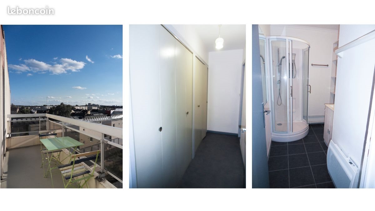 Appartement à louer, 39m², Le Mans