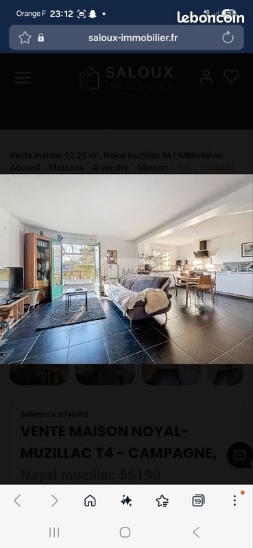 Maison à louer, 90m², Noyal-Muzillac