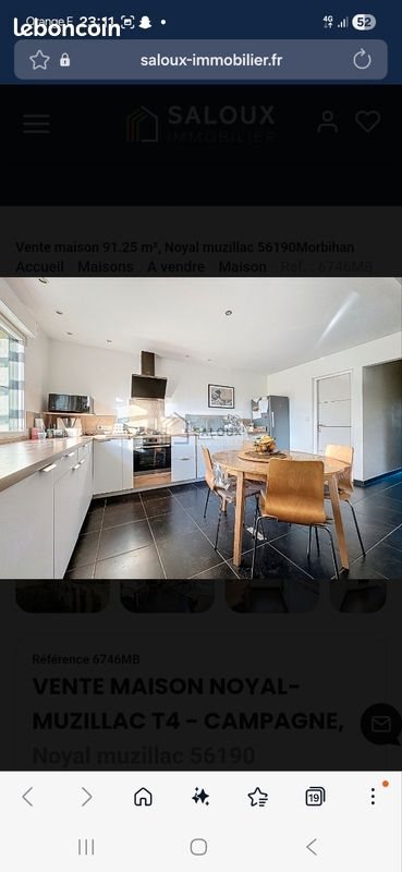 Maison à louer, 90m², Noyal-Muzillac