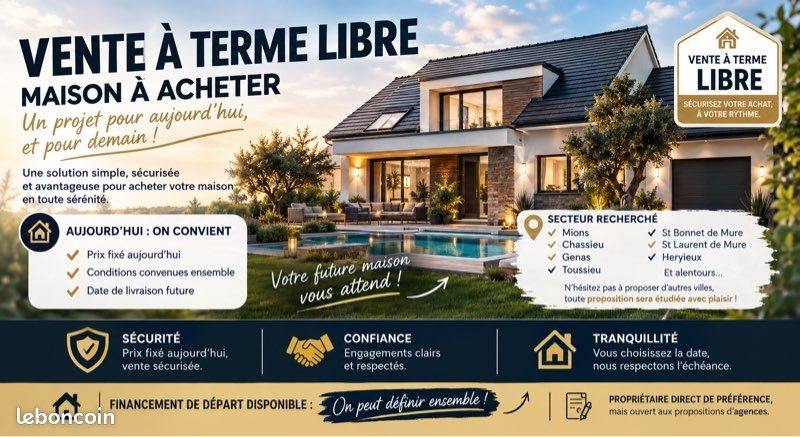 Maison à vendre, 500m², Mions