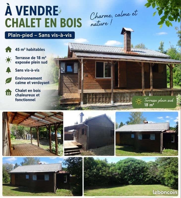 Maison à vendre, 45m², Puttelange-aux-Lacs