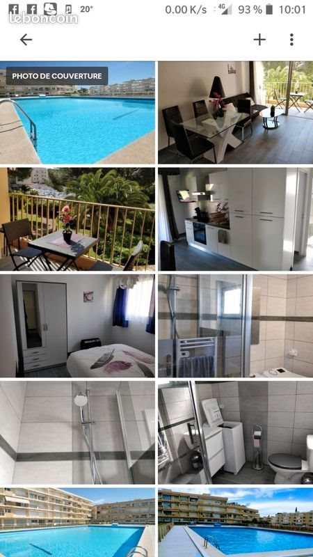 Appartement à louer, 40m², Mandelieu-la-Napoule