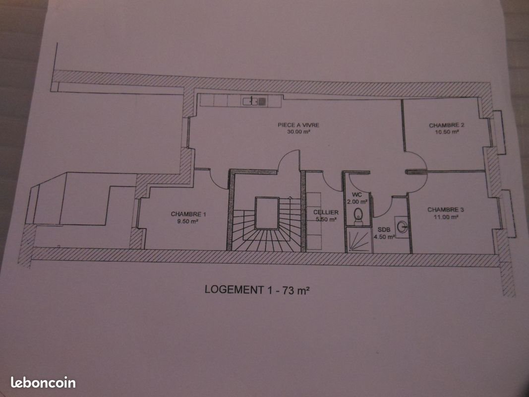 Appartement à louer, 76m², Castillonnès